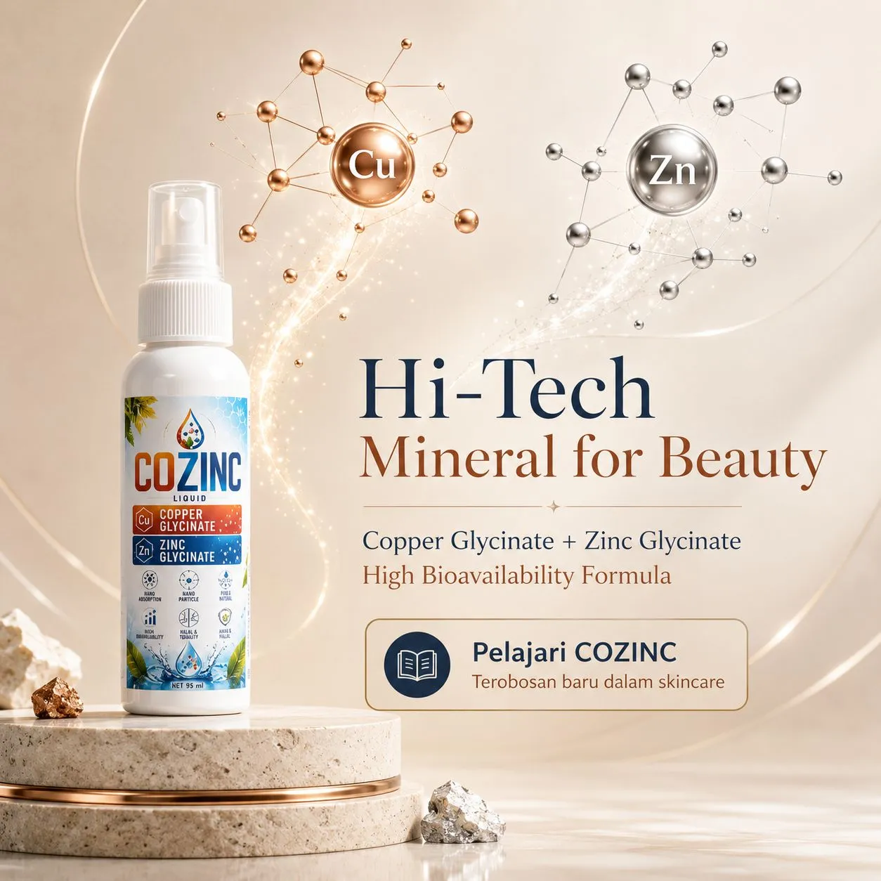COZINC Copper Glycinate + Zinc Glycinate
