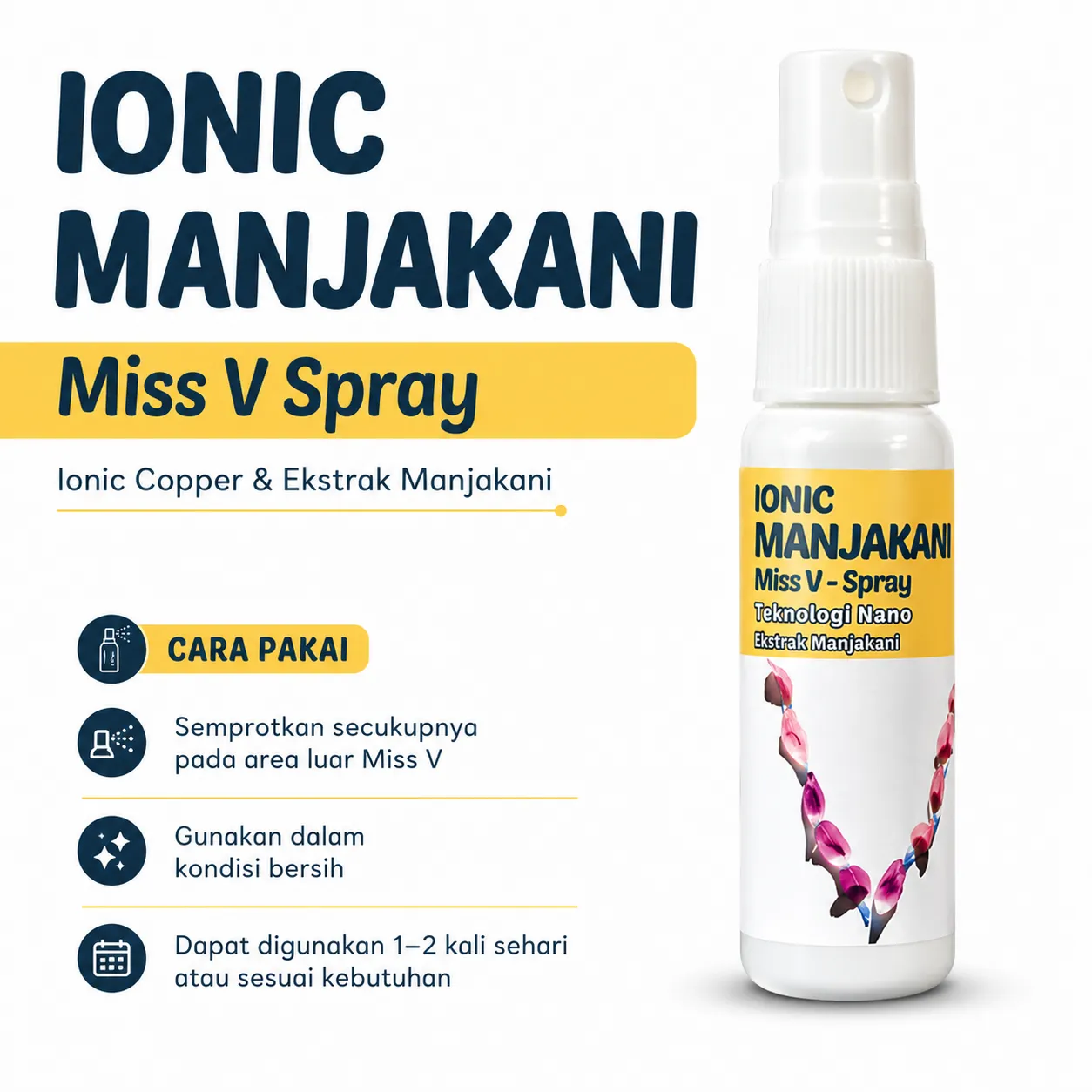Ionic Manjakani Spray